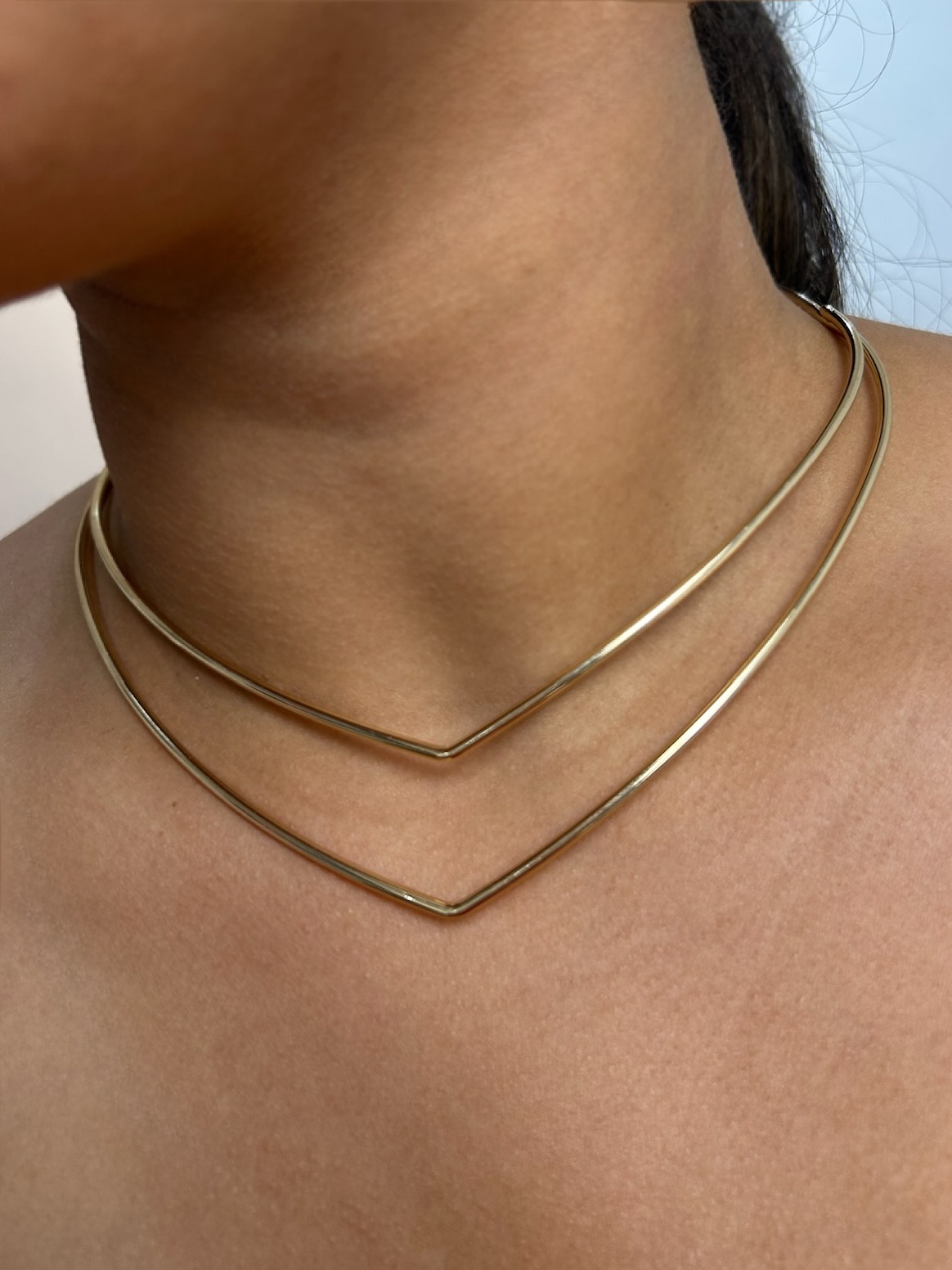 Choker Aro duplo