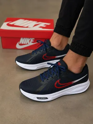 Nike zoom preto branco vermelho