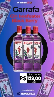 Gin beefeate Black Berry 