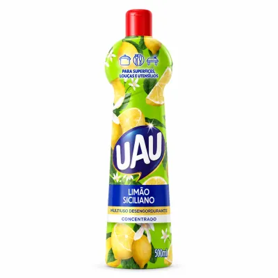 Multiuso Desengordurante Limão UAU 500ml
