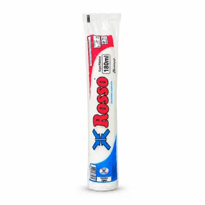 Copo Descartável 180ml Rosso 100un