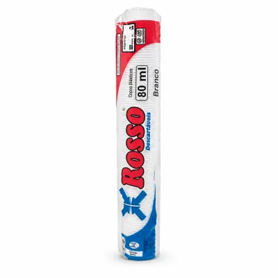 Copo Descartável 80ml Rosso 100un