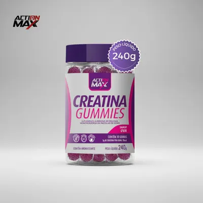 CREATINA GUMMIES UVA TATY NATURAIS