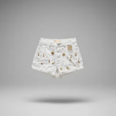 Short jeans off conchas 