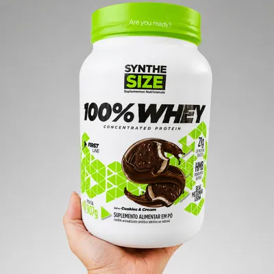Whey 100% Synthesize Cookies & Cream