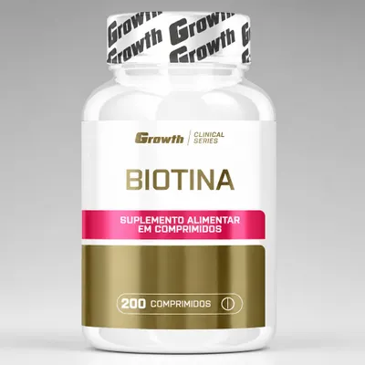 Biotina Suplemento 200 Comprimidos