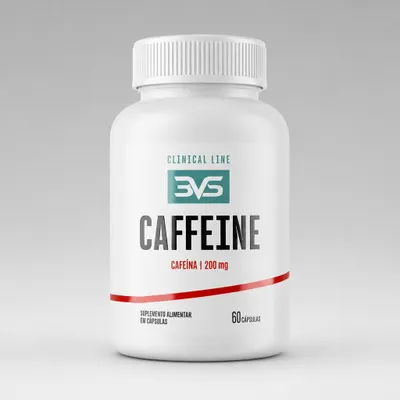 Cafeína 200mg 3VS 60 caps