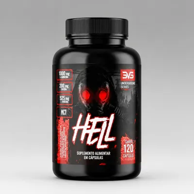 Termogênico HELL 3VS 120 caps
