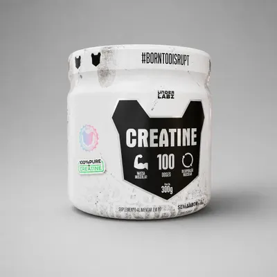 Creatina 100% Pura Under Labz