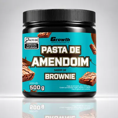 Pasta de Amendoim Growth 500g