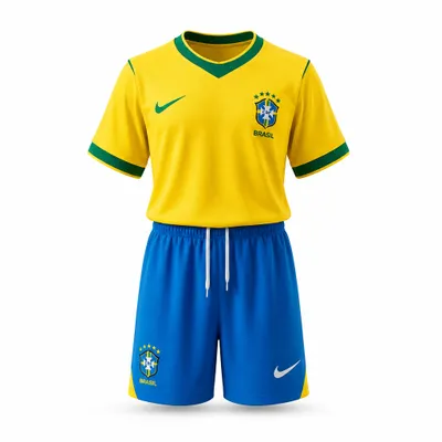 Kit Seleção Brasil Infantil Nike