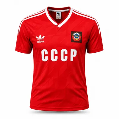 Camisa Retrô USSR Seleção CCCP Vermelha