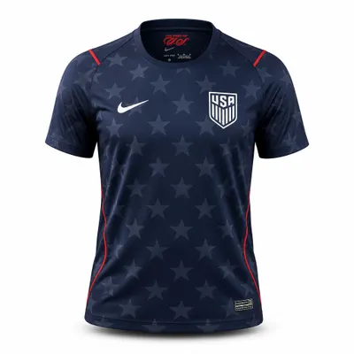 Camiseta Seleção  USA 2026 preta FEMININA