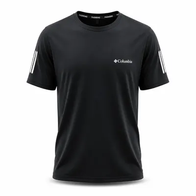 Camiseta Vazada Columbia Preta