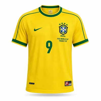 Camisa Futebol Seleção Brasileira 98 Retro