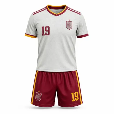 Kit Camisa Espanha 19