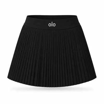 Saia Plissada ALO Preto