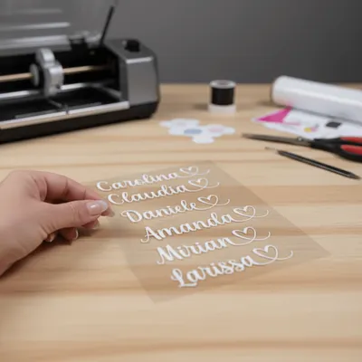 Vinil Escrita até 10cm