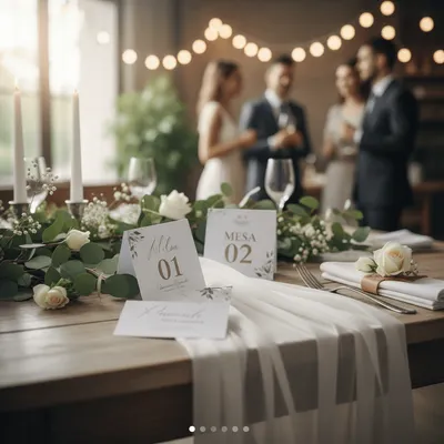 Marcador de Mesa Duplo