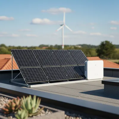 Sistema Fotovoltaico de  20.000  kWh mês .