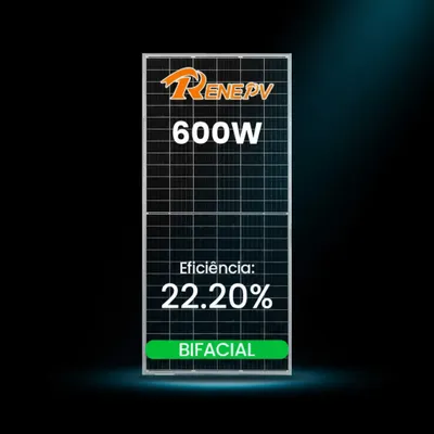 MODULO 600W RENEPV BIFACIAL 30MM