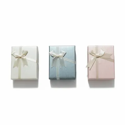 Caixa de presente com laço 
