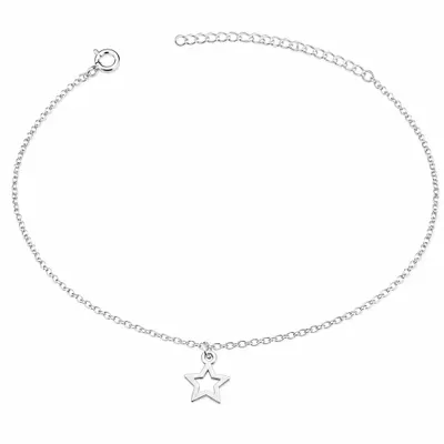 TORNOZELEIRA PINGENTE ESTRELA