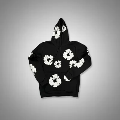 MOLETOM DENIM TEARS - PRETO