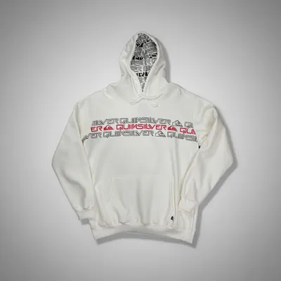 MOLETOM QUIKSILVER - OFF WHITE 