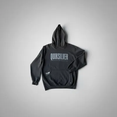 MOLETOM QUIKSILVER - PRETO
