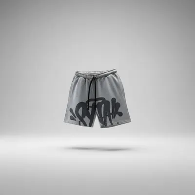 SHORT SYNA WORLD GREY BLACK - CINZA