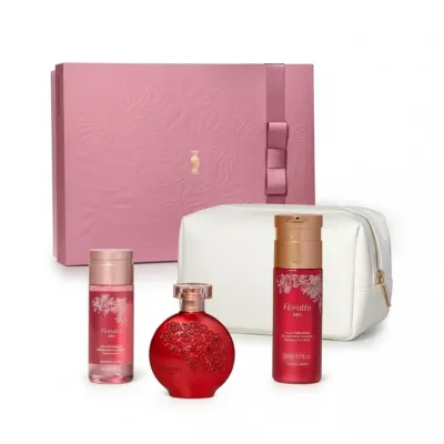 Kit Floratta Red Desodorante colônia 