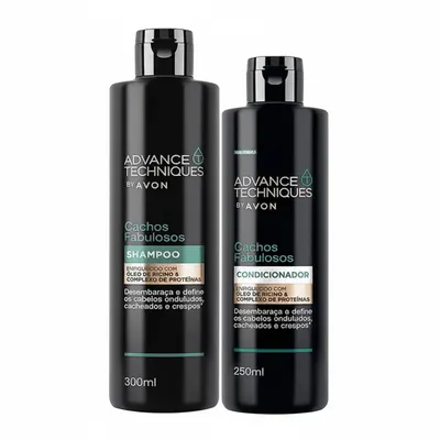 Kit Shampoo Cachos Poderosos Advance + Condicionador