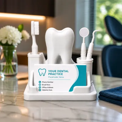 Porta Cartões de Dentista