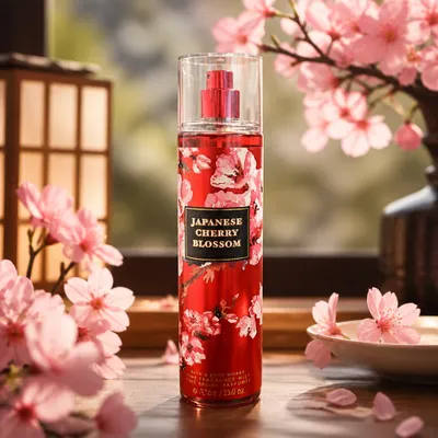 Body Splash Shower Japanese Cherry Blossom
