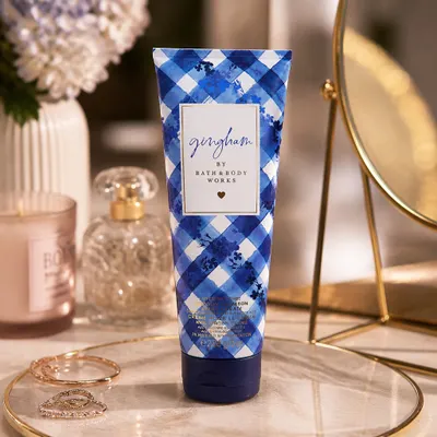Creme Corporal Body Bath Works Gingham