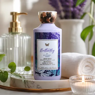 Gel para banho Butterfly Purple