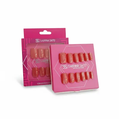 12 Unhas portiças Salmão - Sabrina Satto