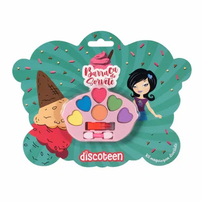 Kit A maquiagem divertido Infantil - Discoteen