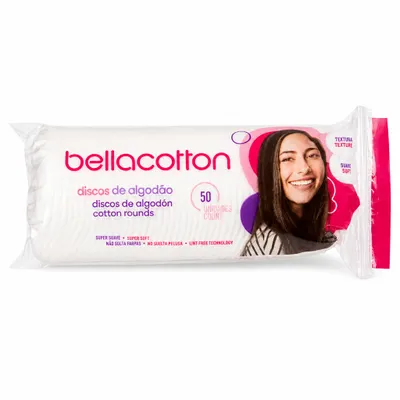 Disco de algodão (50 uni) - Bellacatton
