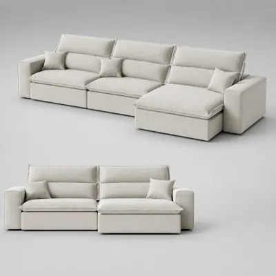 Sofá Milano 2,70m - Conforto Tecnológico com Assento Automático e USB