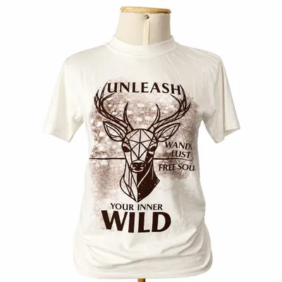 T-shirts  Feminino Cervo