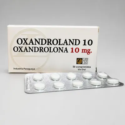 Oxandrolona 10mg (Oxandroland) 50 Comprimidos Landerlan 