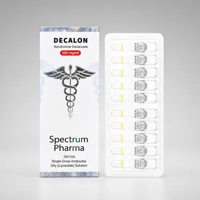 Deca 250mg (Decalon - Decanoato de Nandrolona) 10 Ampolas Spectrum Pharma 