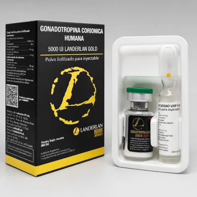 HCG 5000ui (Gonadotropina Corionica) Landergold 