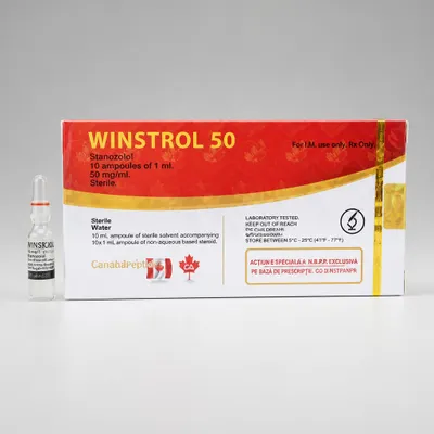 Stanozolol 50mg (Winstrol 50) 10 Ampolas CanadaBioLabs