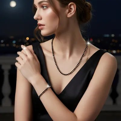 Conjunto onix negra
