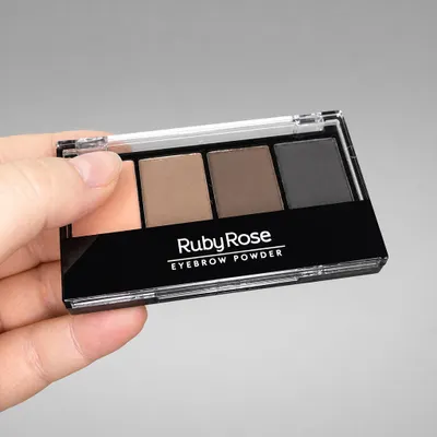Paleta de Sombra pra Sobrancelhas Ruby Rose 
