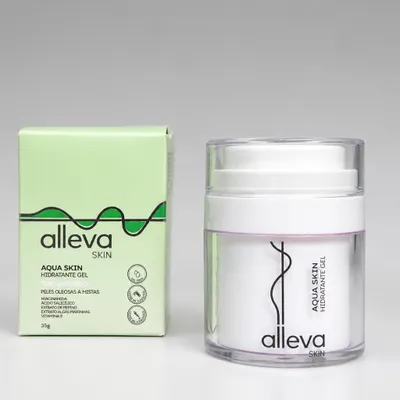Gel Hidratante Aqua Skin - Peles mistas a oleosas Alleva 