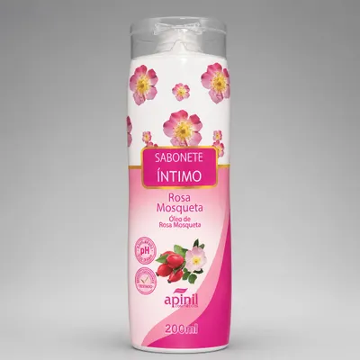 Sabonete Íntimo Rosa Mosqueta Apinil 200ml